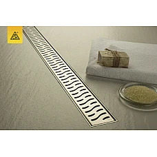 Душовий трап з решіткою "Гармонія" MCH CH 350 H 350 мм 