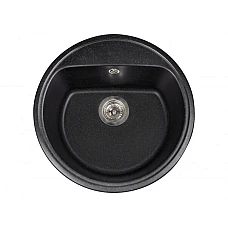 Черная кухонная мойка Miraggio (Fancy Marble) MALIBU 52x52