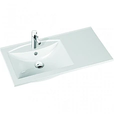 Умивальник MARMORIN Larissa 90x48 L з литого каменю