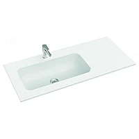 Умывальник MARMORIN Mono 100x45 L из литого камня