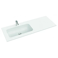 Умывальник MARMORIN Mono 120x45 L из литого камня