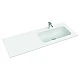 Умивальник MARMORIN Mono 120x45 R з литого каменю
