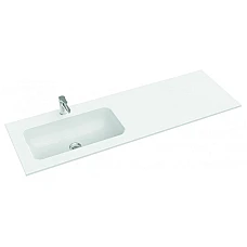 Умивальник MARMORIN Mono 140x45 L з литого каменю