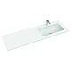 Умивальник MARMORIN Mono 140x45 R з литого каменю