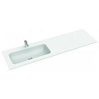 Умивальник MARMORIN Mono 160x45 L з литого каменю