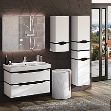 Підвісна тумба з умивальником SANWERK ALESSA AIR 90 MV0000589