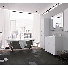 Пенал з корзиною для ванної кімнати SANWERK ERA 35 MV0000411 R - правосторонній