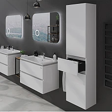 Подвесной пенал для ванной комнаты SANWERK АМАТА AIR 40 MV0000787 R - правосторонний