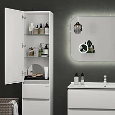 Пенал для ванной комнаты SANWERK АМАТА 40 MV0000785 R - правосторонний