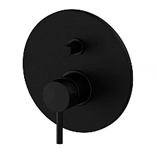 Чёрный смеситель для ванны Paffoni LIGHT LIG 015 NO