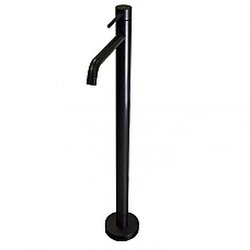 Черный смеситель для умывальника Paffoni Light LIG 031 NO + LIG 030