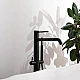 Чёрный смеситель для ванны Paffoni Light LIG 032 NO + LIG 030