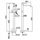 Чёрный смеситель для ванны Paffoni Light LIG 032 NO + LIG 030