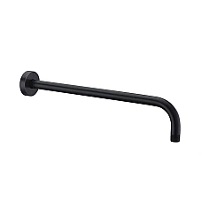 Чорний душовий кронштейн Paffoni Light ZSOF 034 NO