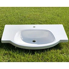 Умывальник Snail «Афина» 90x50 (107А100М) белый матовый