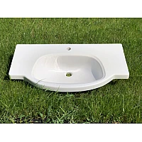 Умывальник Snail «Афина» 90x50 (107В110) иней