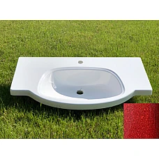 Умывальник Snail «Афина» 90x50 (107Н200) бордо