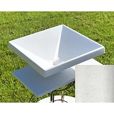 Умивальник Snail «Альтаїр» 40x40 (116В110) іній
