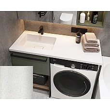 Умивальник на пральну машину Snail «Аляска L» 120x50 (167В110L) іній