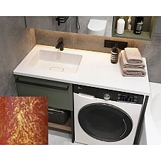 Умывальник на стиральную машину Snail «Аляска L» 120x50 (167Т209L) оранж