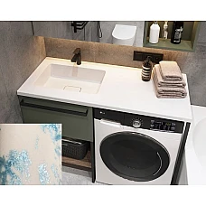 Умивальник на пральну машину Snail «Аляска L» 120x50 (167Т307L) привид