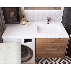 Умывальник на стиральную машину Snail «Аляска R» 120x50 (167В110R) иней