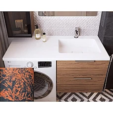 Умивальник на пральну машину Snail «Аляска R» 120x50 (167Т105R) індіана