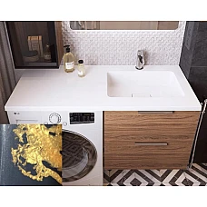 Умивальник на пральну машину Snail «Аляска R» 120x50 (167Т109R) перу