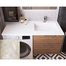 Умивальник на пральну машину Snail «Аляска R» 120x50 (167Т333R) арктік