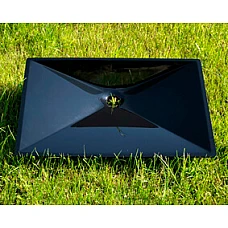 Чорний умивальник Snail «Антарес» 60x40 (117А200)