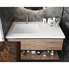 Умывальник Snail «Ария L» 100x50 (166Т222L) венге