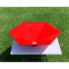 Умивальник Snail «Астерія» 50x43,5 (112А300) червоний