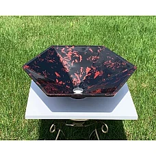 Умивальник Snail «Астерія» 50x43,5 (112Т102) гранат