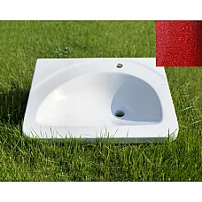 Умывальник Snail «Диана» 60x50 (109Н200) бордо