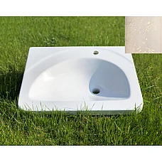 Умывальник Snail «Диана» 60x50 (109Т309) льняной