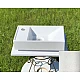 Умивальник Snail «Естель L» 40x22 (153В110L) іній