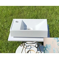 Умывальник Snail «Эстель L» 40x22 (153Т307L) призрак