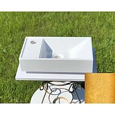 Умывальник Snail «Эстель L» 40x22 (153Т999L) золото