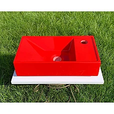 Умивальник Snail «Естель R» 40x22 (152А300R) червоний