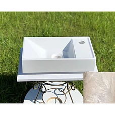 Умивальник Snail «Естель R» 40x22 (152Т333R) арктік