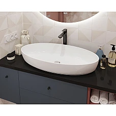 Умывальник Snail «Фараон» 80x42 (169А100М) белый матовый