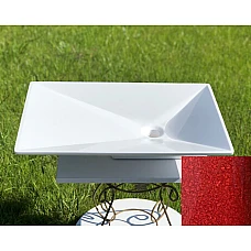 Умивальник Snail «Капелла L» 60x40 (119Н200) бордо