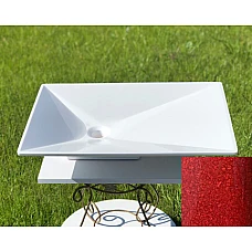 Умивальник Snail «Капелла R» 60x40 (120Н200) бордо