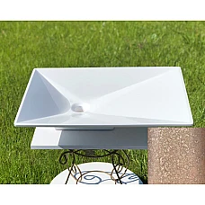 Умивальник Snail «Капелла R» 60x40 (120Н400) капучино