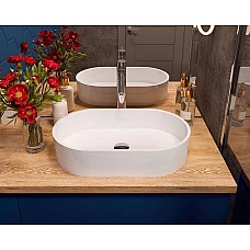 Умивальник Snail «Ліана» 60x36 (172А100М) білий матовий