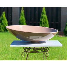 Умивальник Snail «Лотос» 50,8x40,5 (173Н400) капучино