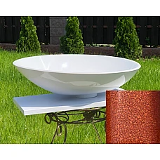 Умывальник Snail «Лотос» 50,8x40,5 (173Н500) медь