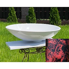 Умывальник Snail «Лотос» 50,8x40,5 (173Т102) гранат