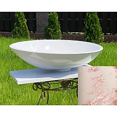 Умывальник Snail «Лотос» 50,8x40,5 (173Т302) миндаль