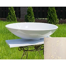 Умывальник Snail «Лотос» 50,8x40,5 (173Т309) льняной